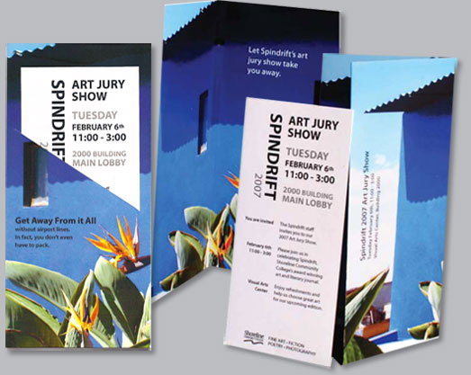 Spindrift Art Jury Show invitations