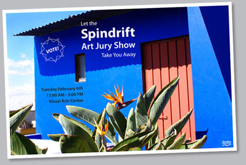 Spindrift Art Jury Show poster